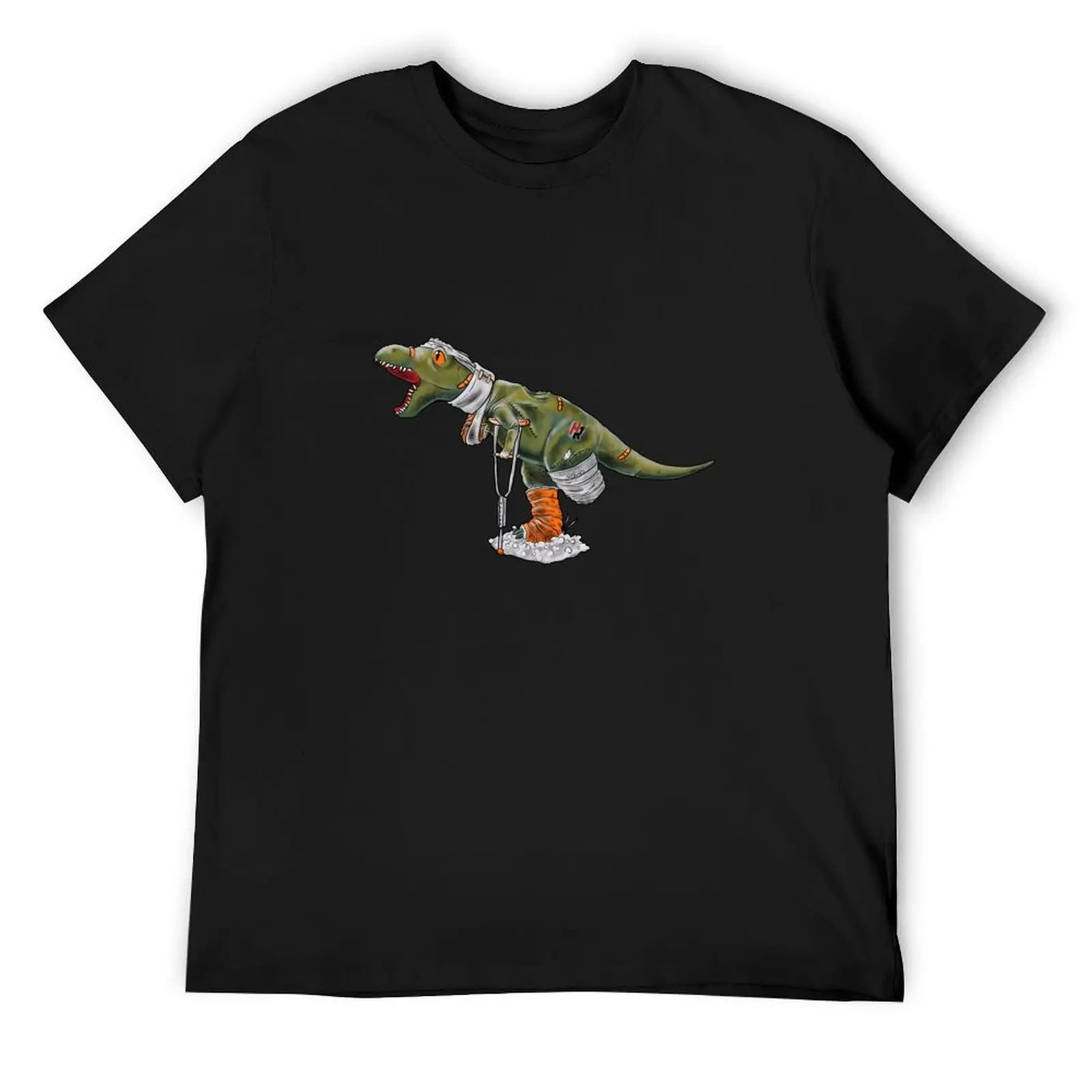 Темно-синяя футболка How Ridiculous Merch Rexy
