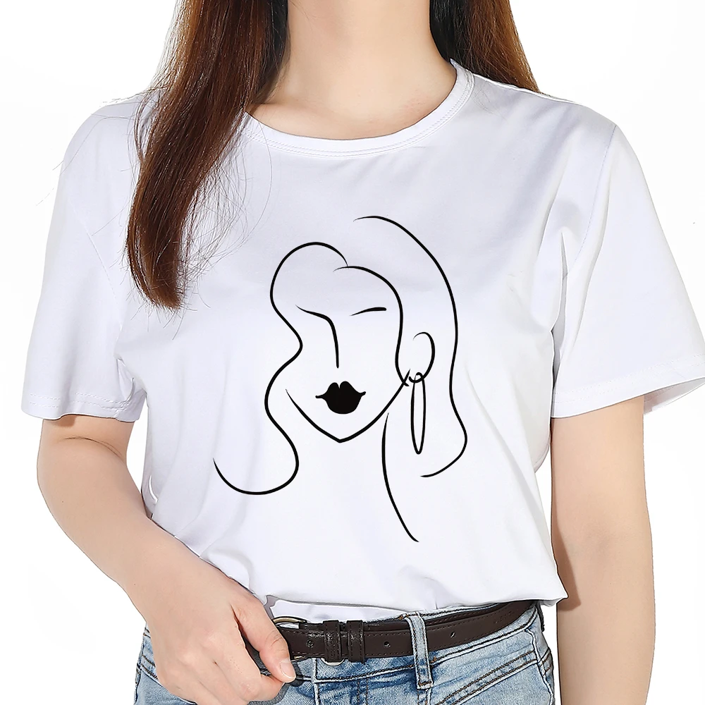 

2023 New Women T-shirts Casual Minimalist Style Elegant Lady Tops Summer Female T shirt Short Sleeve T shirt For Women Clothing