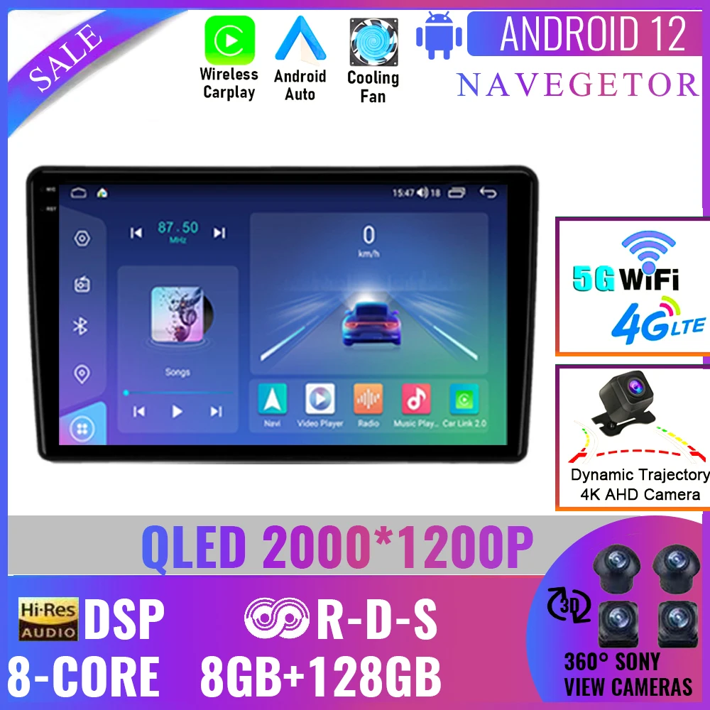 

Android 12 для Ford Escape 1 2000 - 2007 автомобильное радио, мультимедийный видеоплеер, навигация GPS No 2din 2 din dvd