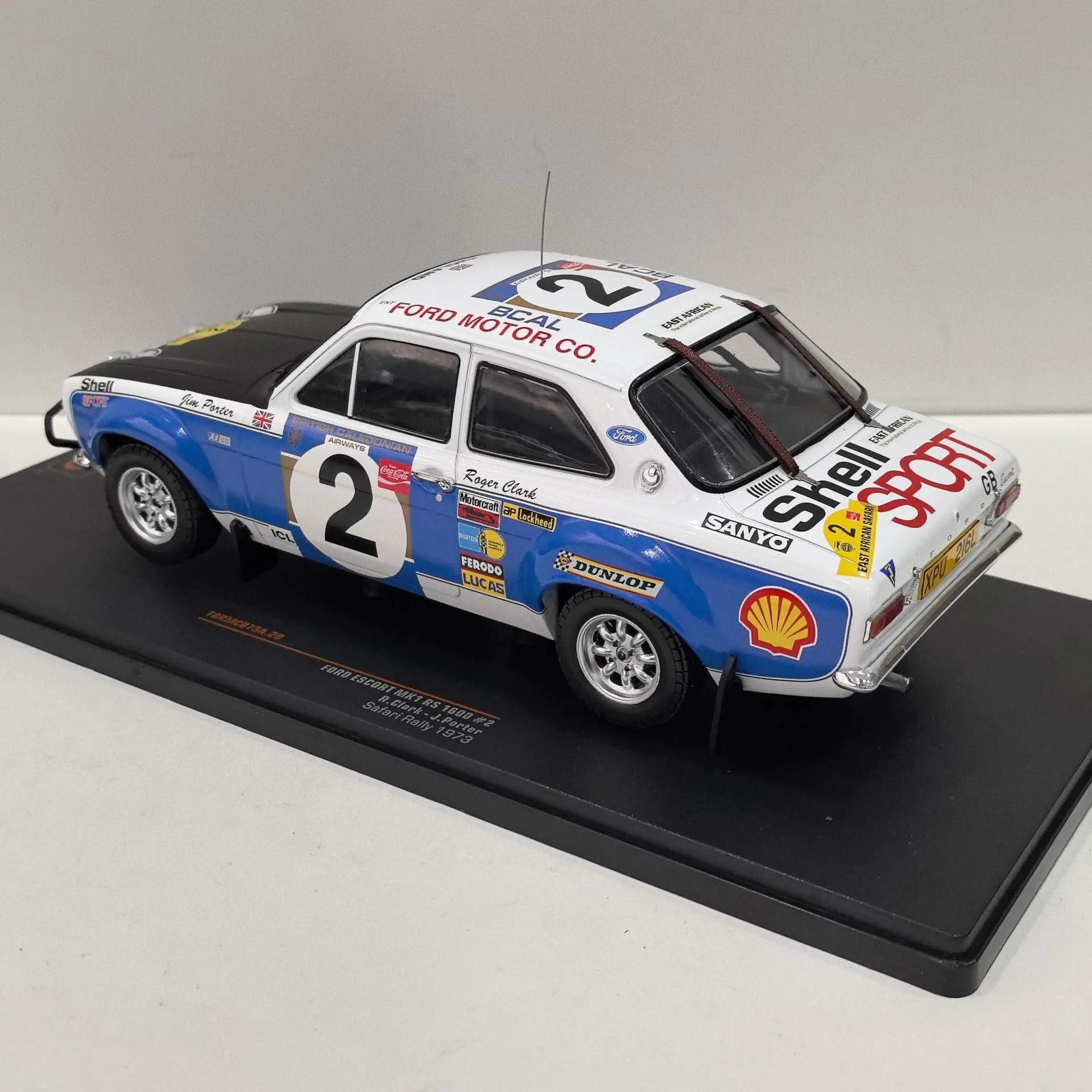 Литой под давлением IXO масштаб 118 FORD ESCORT MK I RS1600 # Модель легкосплавного автомобиля Ford Racing 2 1973 года (art.: 3920d340c4e6d) - 3920d340c4e6d