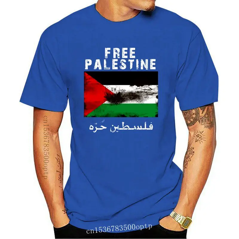 

2022 заказ крутая Мужская футболка Мужская модная футболка винтажная свободная Палестина футболки и подарки индивидуальный принт Мужская фу...