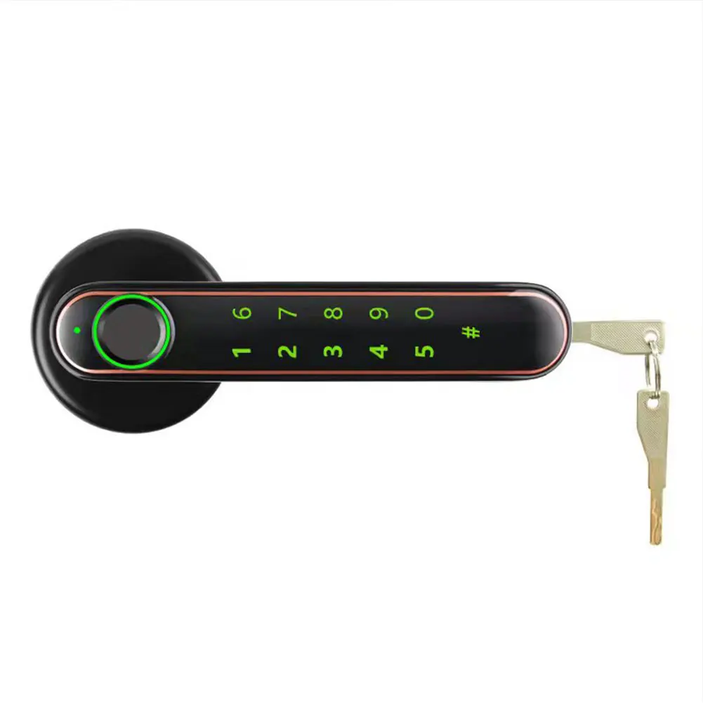 

Volume Adjustable Home Office 100 Password Bedroom USB Rechargeable Smart Door Lock Battery Powered Universal 50 Fingerprints