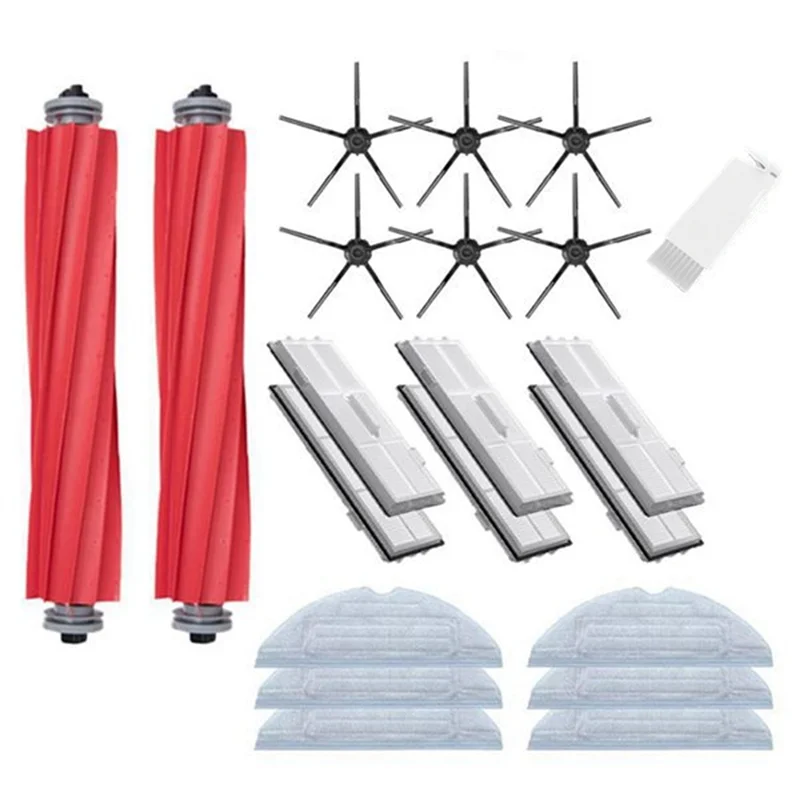 

For Xiaomi Roborock S7 S70 S75 S7Max S7MaxV T7S Plus Main Side Brush Mops Cloths HEPA Filter Vacuum Cleaner Parts