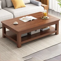 Luxury Floor Side Table Makeup Couch Wood Side Mesa Lateral Console Minimalist Wohnzimmertisch Living Room Table Furniture L