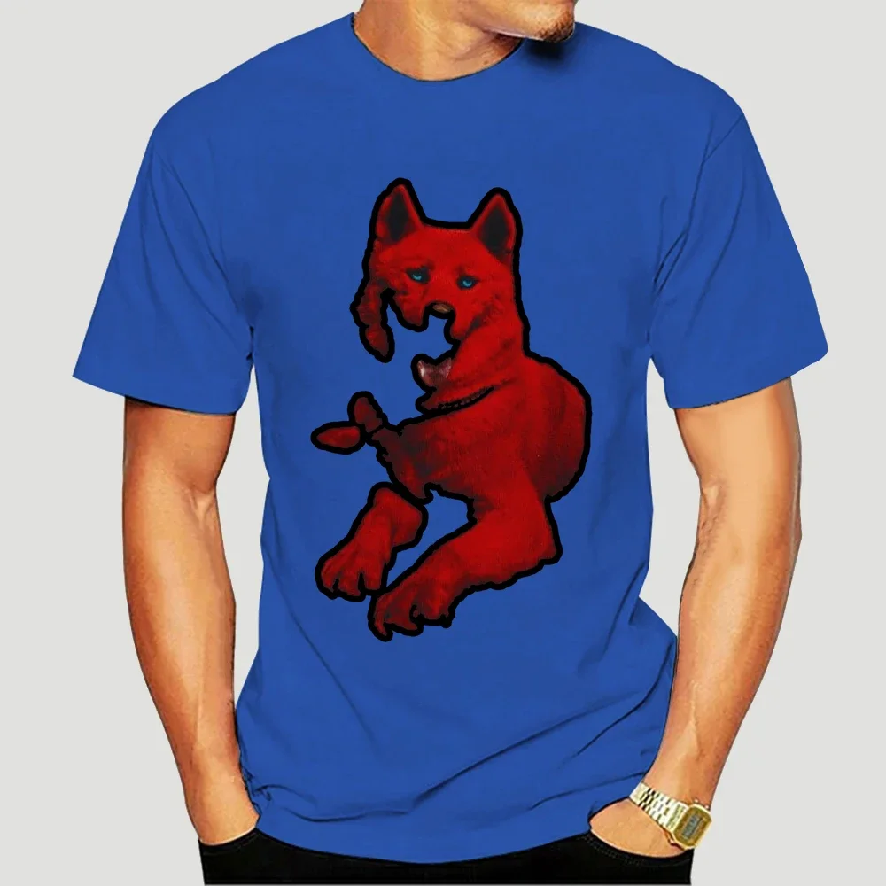 Футболка Vtg N.E.R.D мужская с рисунком Красной собаки