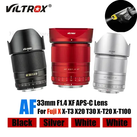Viltrox 33 мм f1.4 STM объектив камеры с автофокусом