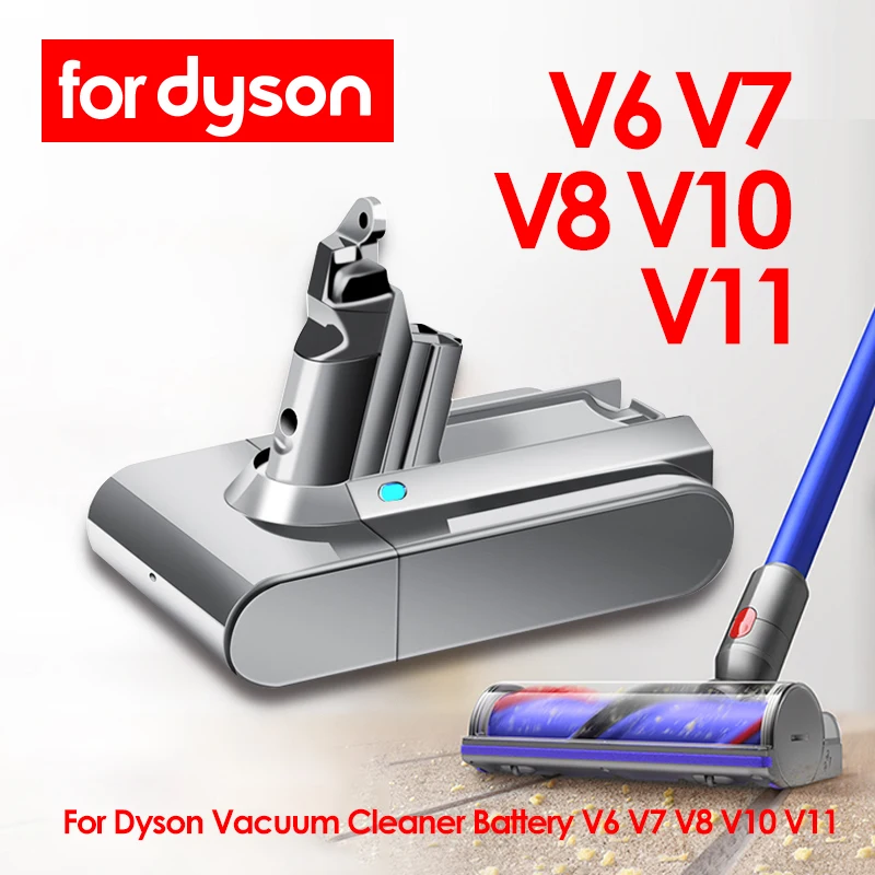 

Rechargeable battery for Dyson V6, V7, V8, V10, 11 series, SV07, SV09, SV10, SV12, DC62, Ultra Fluffy Animal Professional Vacuum