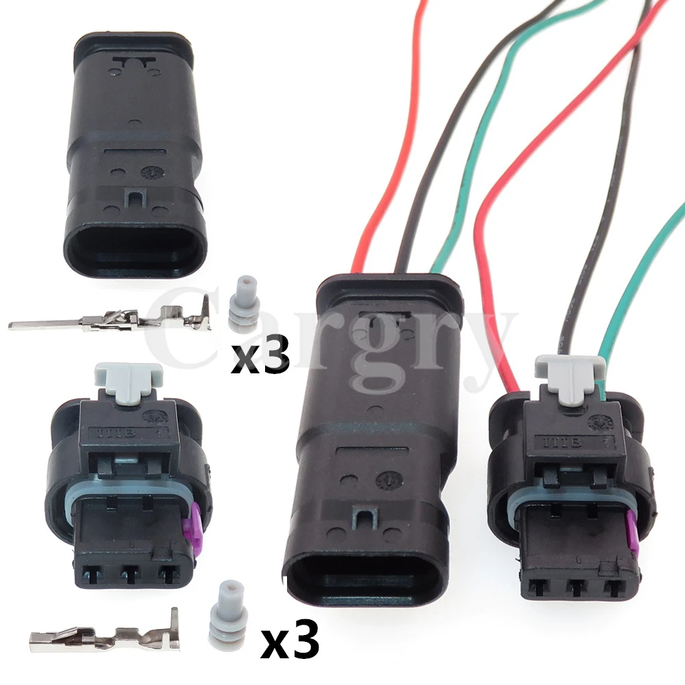 Автомобильный реверсивный радар 3P проводной кабель розетка для VW Audi 1718653-1 4F0973703A