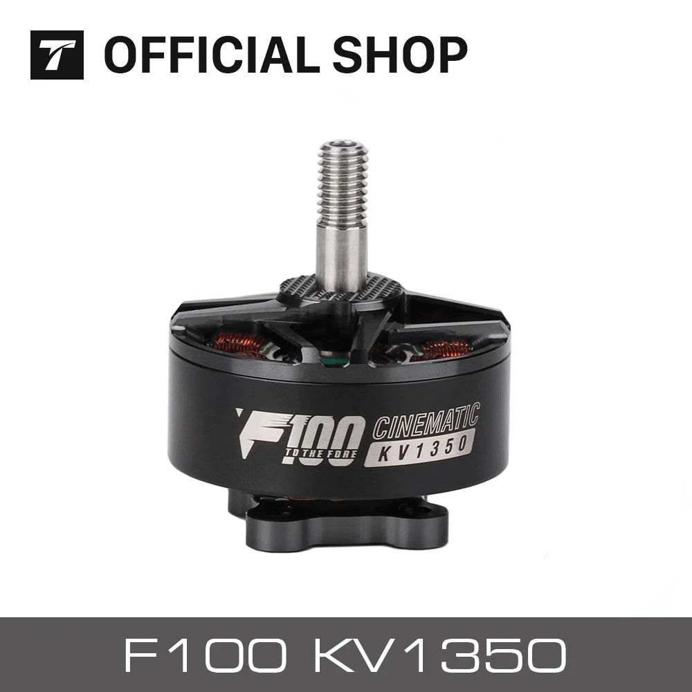 T-MOTOR F100 KV1100 KV1350 2810 большой радиус действия кинематографический бесщеточный двигатель более безопасная двигательная система FPV sesiers Motor
