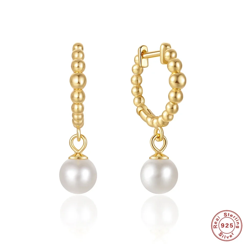 VAL серьги-кольца из стерлингового серебра 925 пробы для женщин винтажные круглые с