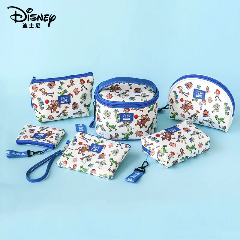 

Disney Toy Story Makeup Bag Travel Portable Portable Small Wash Bag Large Capacity Hand Bag Wallets Purses Clutch Purse