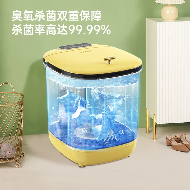 

Mini washing machine high temperature boiling washing baby children underwear socks special cleaning machine