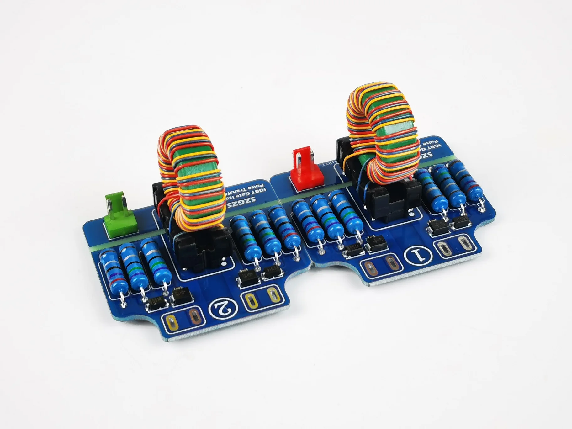 Фото Катушка Тесла DRSSTC Полный мост IGBT-модуль Специальный привод ворот Готовый трансформатор изоляции №2