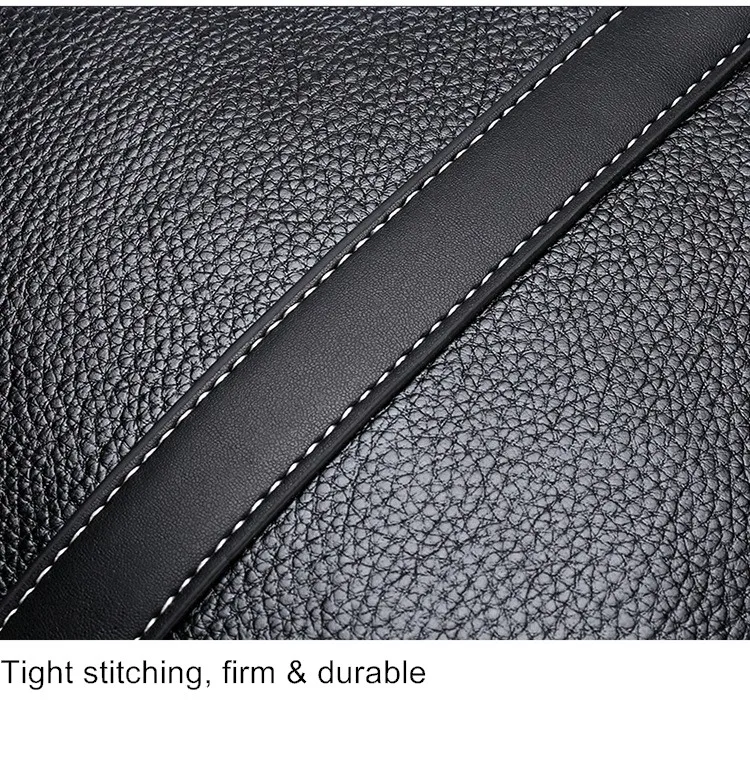 Men's Portable Briefcase Fashion Laptop Handbag Casual Shoulder Messenger Computer Bag Leather Large Capacity  Official Bag