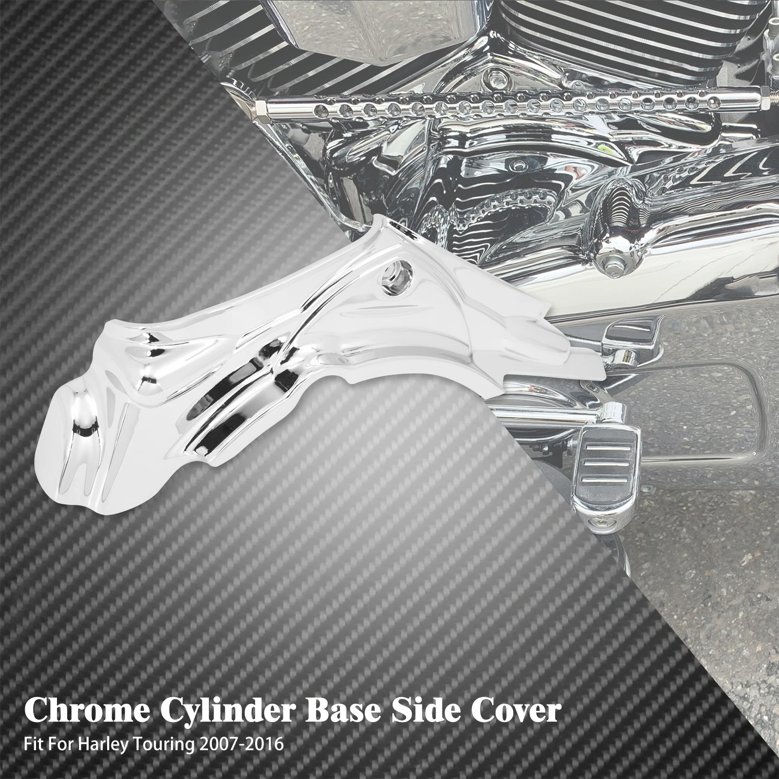 

Боковая крышка основания цилиндра мотоцикла, обтекатель для Harley Touring Road King FLHR Electra Street Glide FLTRX FHLX 2007-2016