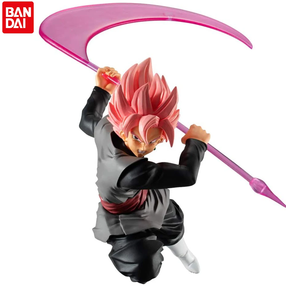 

Bandai Shokugan Dragon Ball Super Zamasu Styling Super Saiyan Rose Black Goku 6Cm PVC Action Model Anime Figure Collection Toys