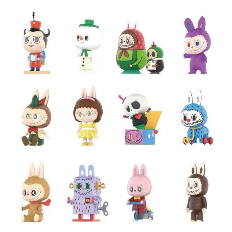 

POPMART Genuine Origina LABUBU Toy Series Blind Box Confirmed Cute Kawaii Creative Desktop Decoration Figure Model Mystery Box