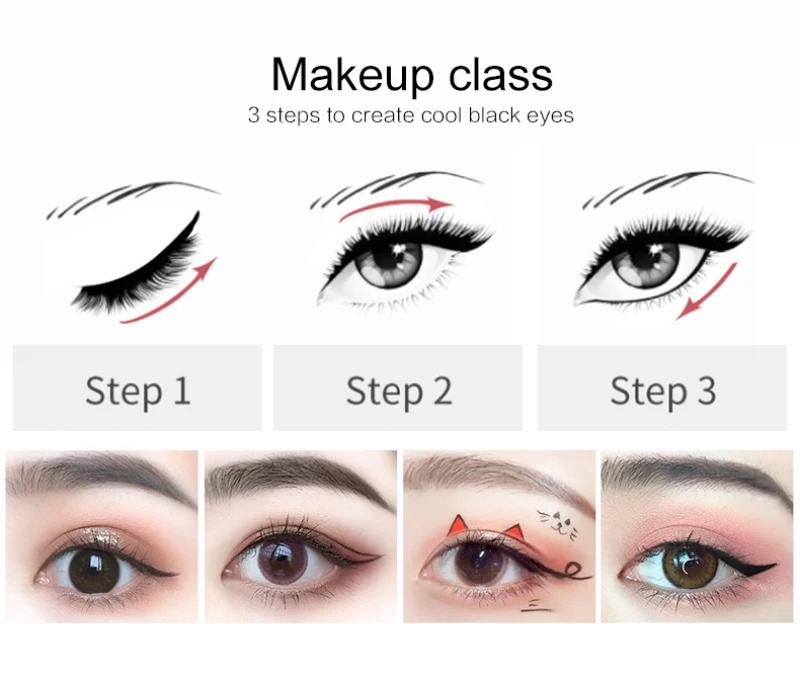

Professional Black Liquid Eyeliner Pen Smooth Quick-Drying Eye Liner Waterproof Long-lasting Eye Pencil Matte Women Makeup Tool