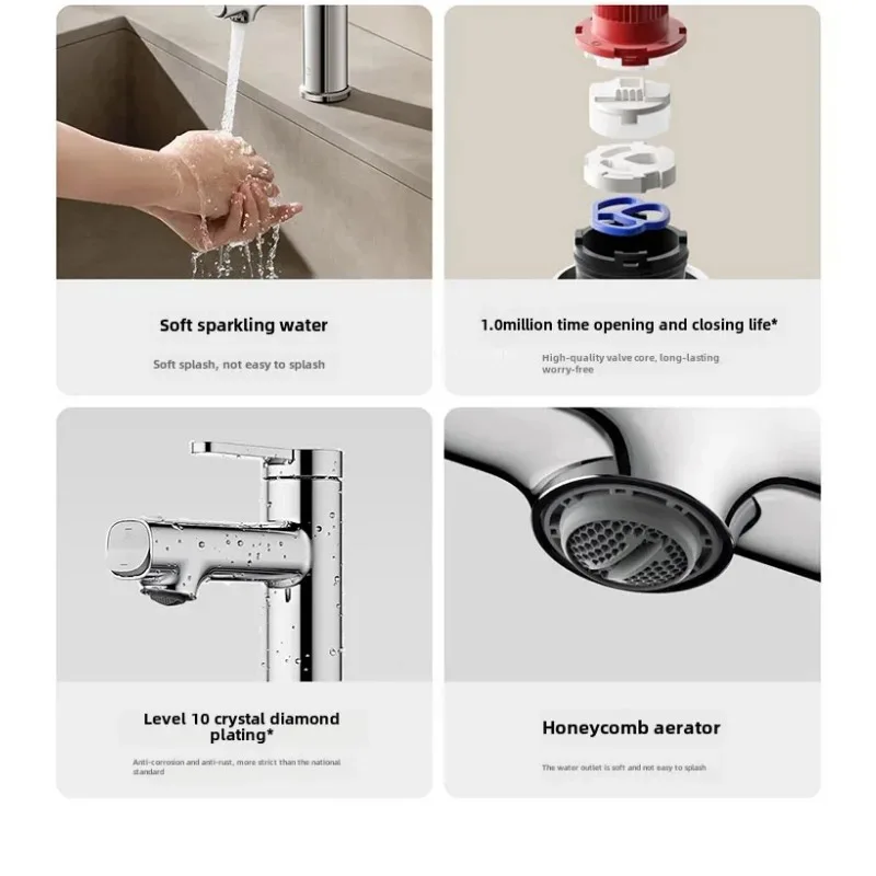 Смеситель для раковины Xiaomi Mijia N1 смеситель умывальника ванной комнаты горячей и