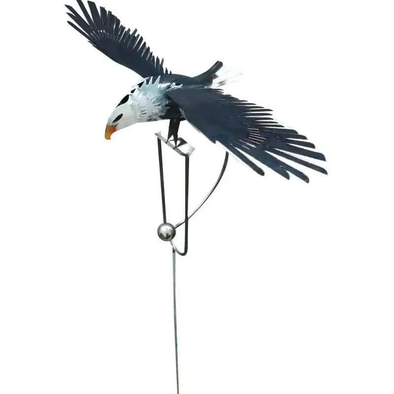 

Garden Stake Rocker Eagle Durable Garden Stake Rocker Eagle Garden Art Garden Art Bird Patio Pinwheels Decoration