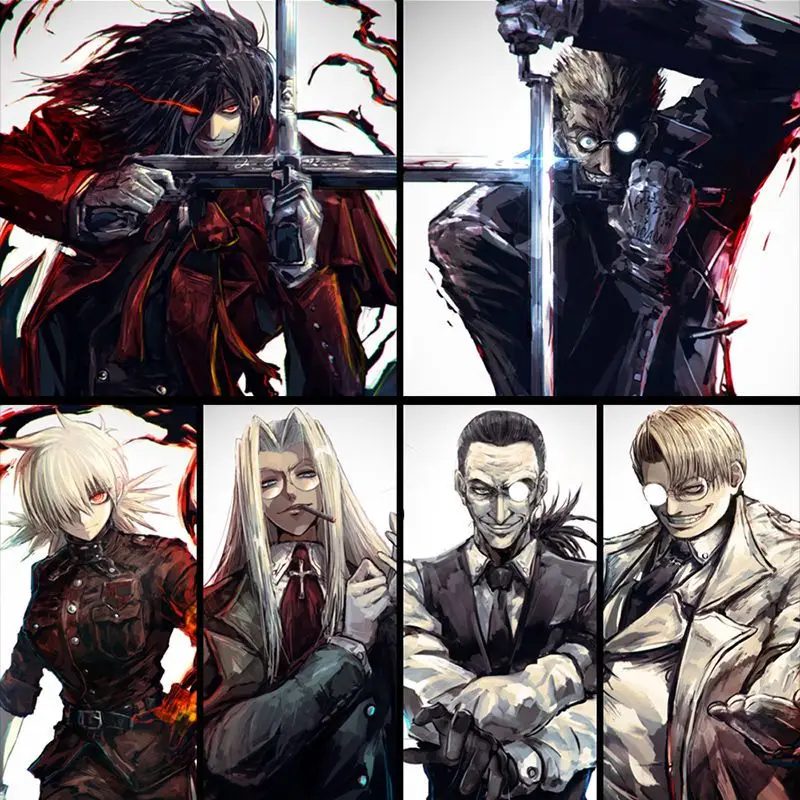 Hellsing игровая коллекция карт Alucard хобби коллекционная карточка Виктория серас