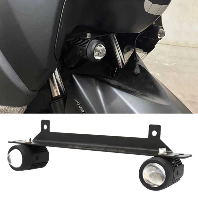 

Motorcycle Modified Headlight Bracket Multi-functional LED Spotlight Extension Brackets For NMAX155 2020-2022 D7YA