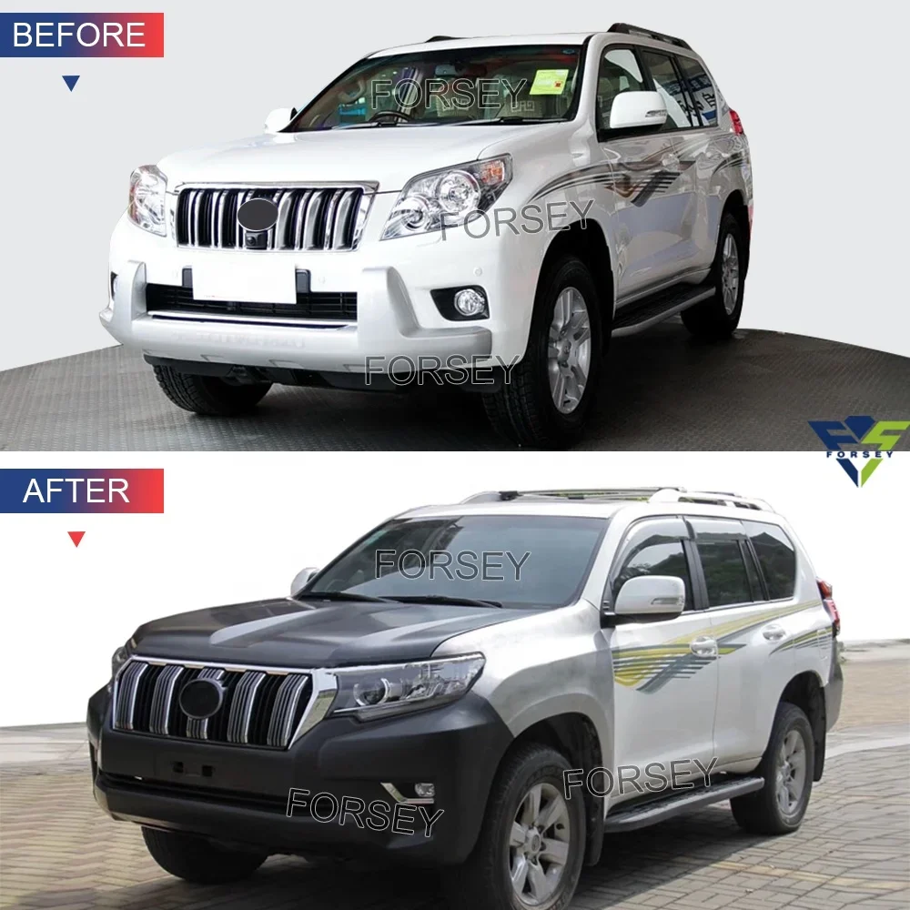 2018 обвесы FaceLift Upgrade Para для Land Cruiser Prado FJ150 2010–2013 гг.