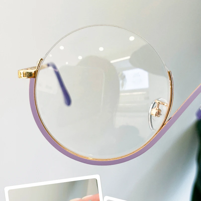 KatKani новая модная индивидуальная круглая оправа для очков в стиле ретро женская