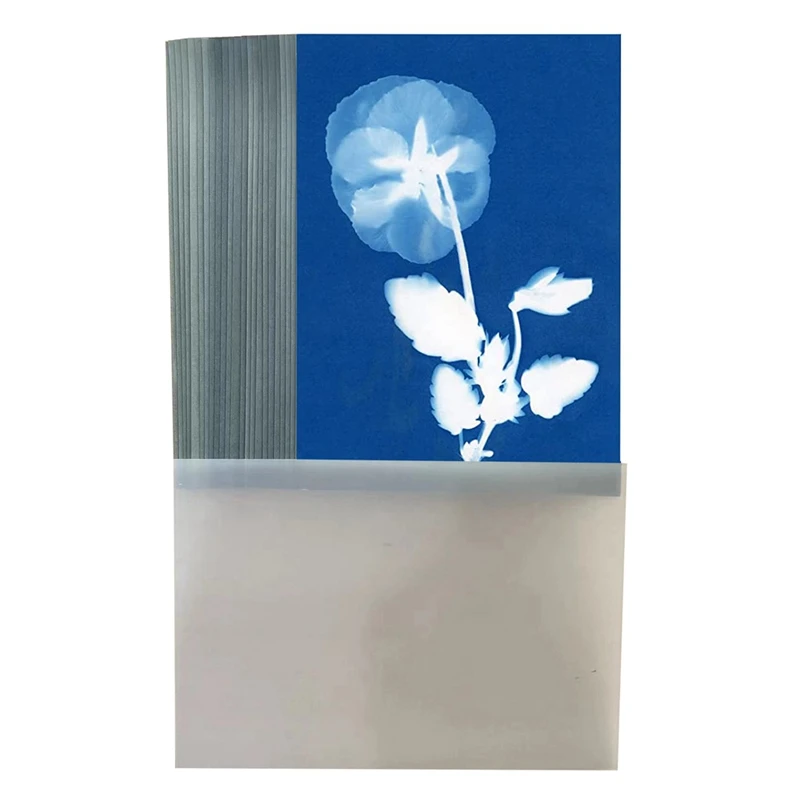

32Pcs Cyanotype Paper With 1 Plastic Tool For Sun Printing Light Sensitive Solar Photography Paper Kit