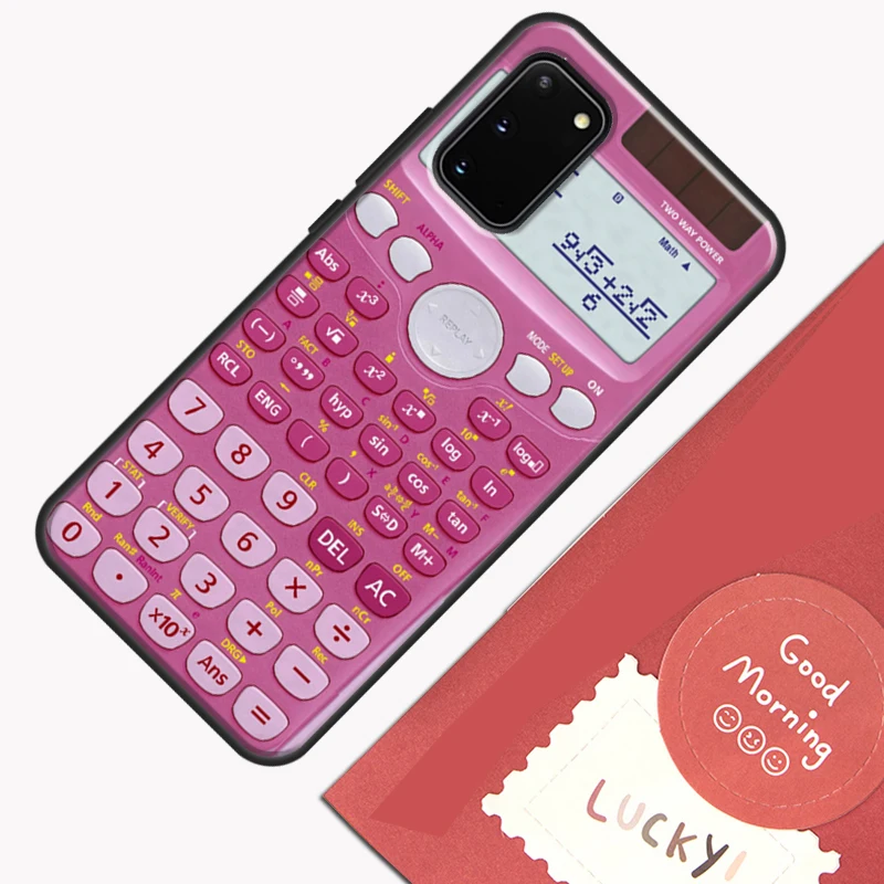 Retro Calculator Cover Case For Samsung Galaxy S20 S21 Plus Note 20 Ultra S8 S9 S10 FE Full Coque | Мобильные телефоны и