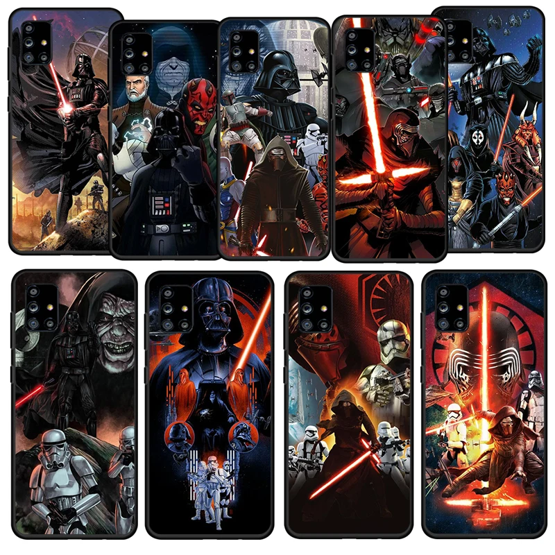 

Cosmic battle laser Star Wars For Samsung Galaxy A52S A72 A71 A52 A51 A12 A32 A21S 4G 5G Soft TPU Silicone Gel Black Phone Case