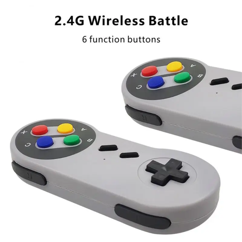 

Mini Game Console Family Game Console 64G Game Rod 4K Game Retro Game Console Wireless Controller PS1/GBA Children's Gift