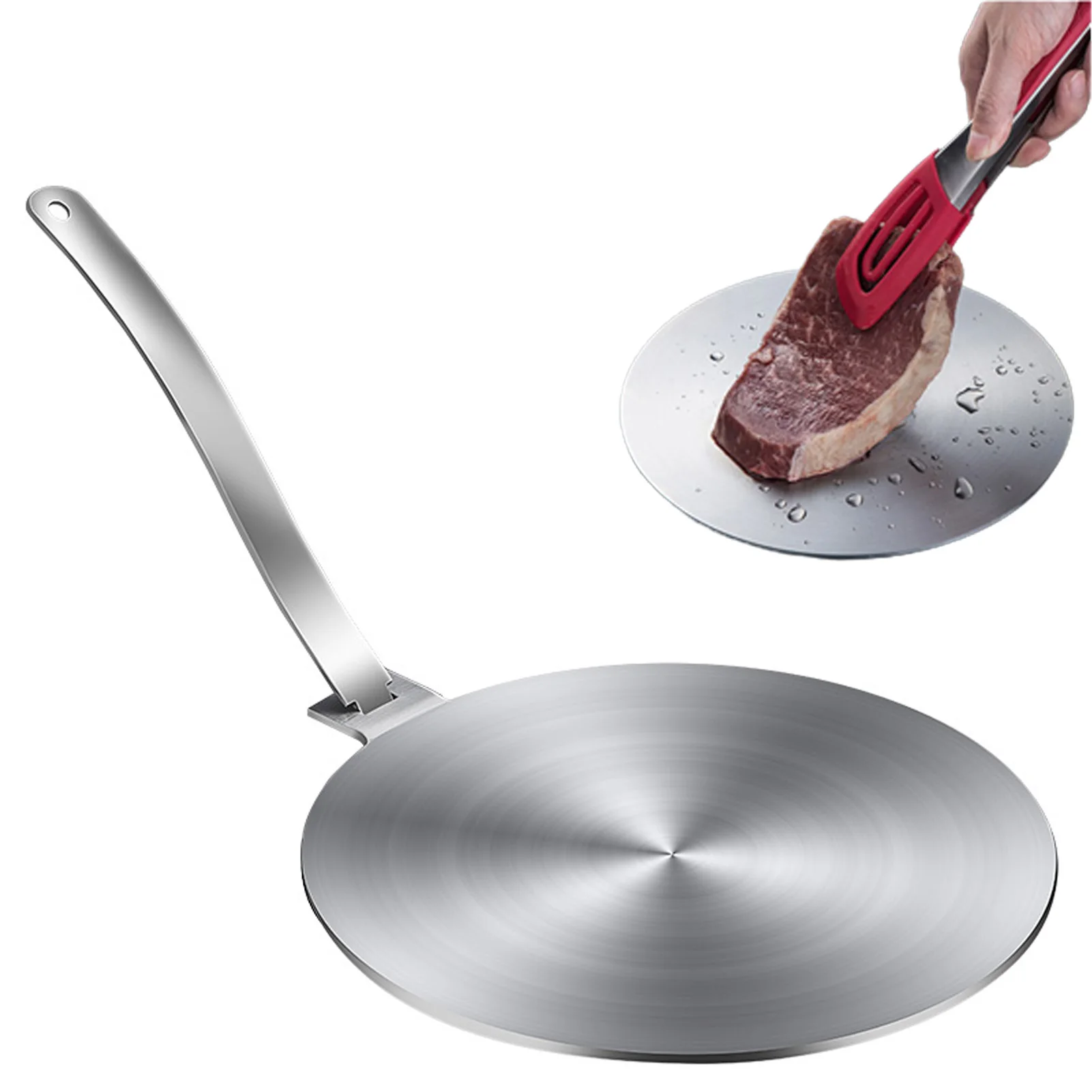 

Induction Converter Stainless Steel Induction Converter Coffee Milk Cookware Simmer Ring Induction Hob Plate Heat Diffuser For