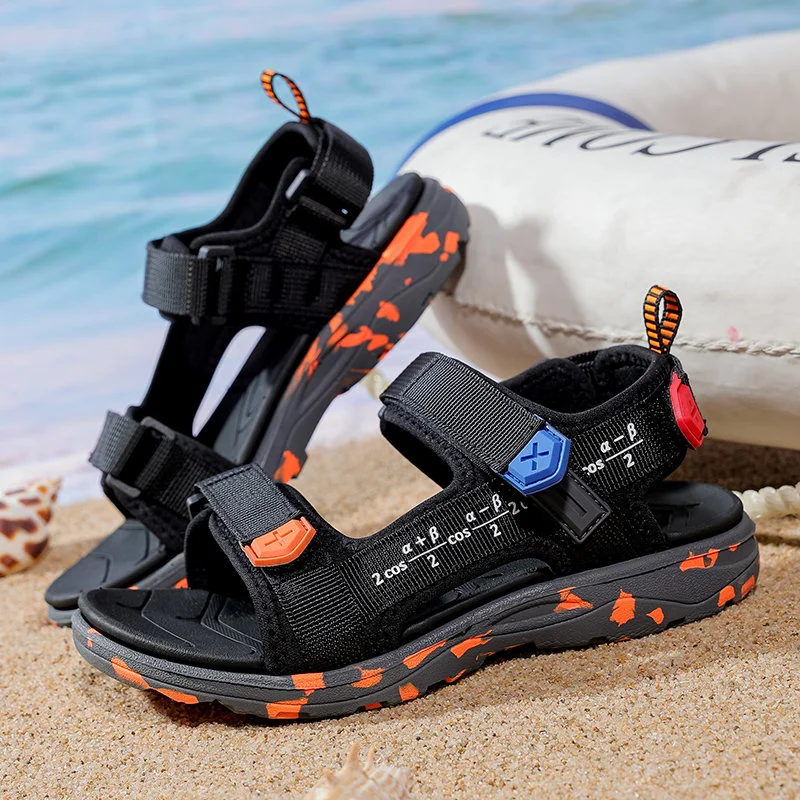 2023 New Summer Children Sandals Lightweight Girls Shoes Fashion Boys Shoes outdoors Sports Shoes Non-Slip Beach Kids Sandals