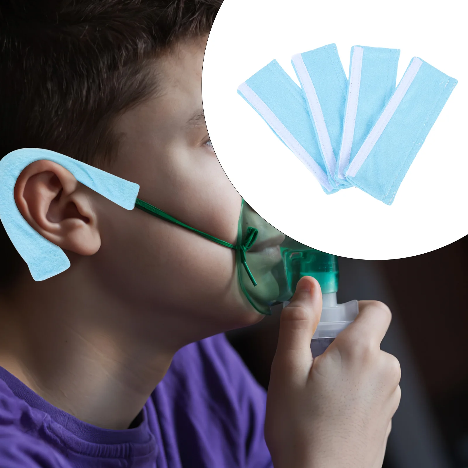 

Ear Pads Cannulawraps Nasalcushions Tube Tubing Supplies Protectors Nursing Wrap War Protector Pipe Pad Fleece Nose Pain Anti