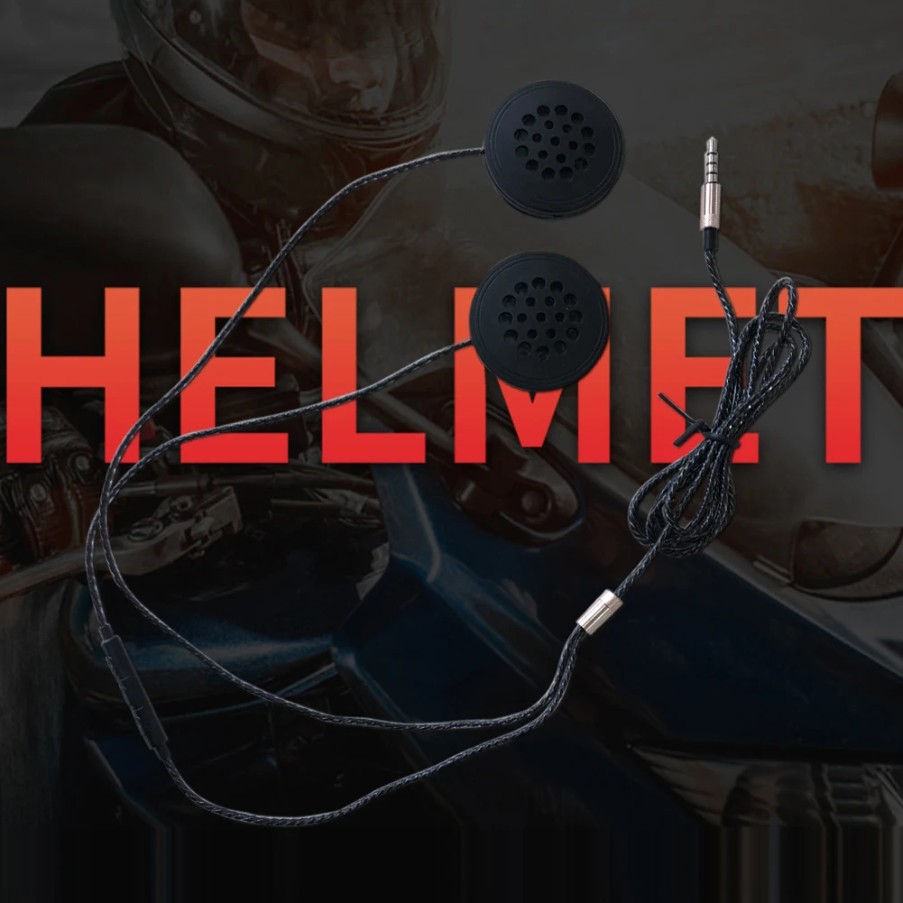 Беспроводная Стереогарнитура Для Мотоциклетного Шлема Hi-Fi Музыкальный Плеер С