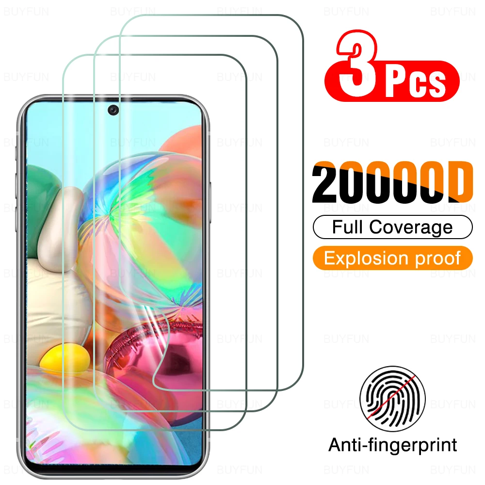 

3pcs Hydrogel Film for Samsung A71 A72 5G A72 4G A73 5G Creen Protector Protective HD Transparent Waterproof Bendable