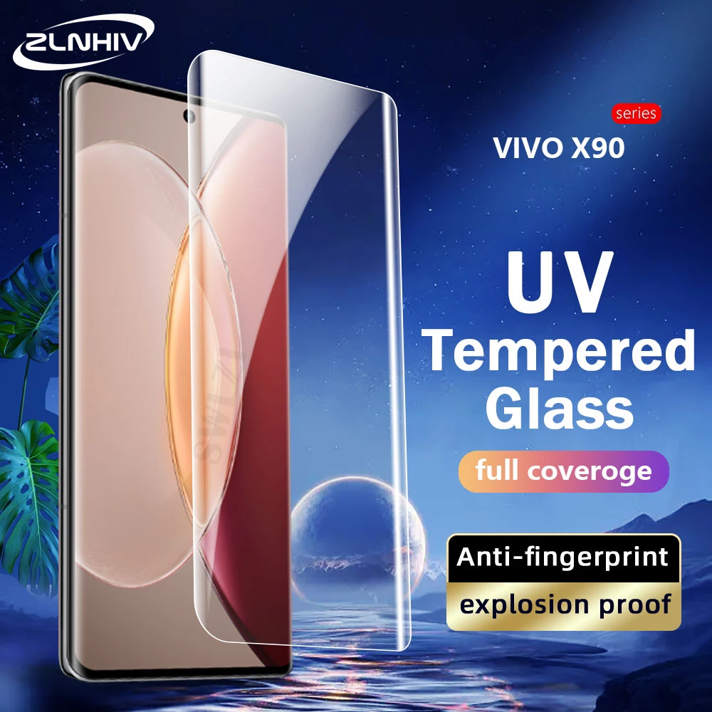 Защитный экран zlnвич для vivo x90 NEX 3 3S S16 S15 S12 x80 pro plus, закаленное УФ-стекло, Защитная пленка для телефона, смартфона