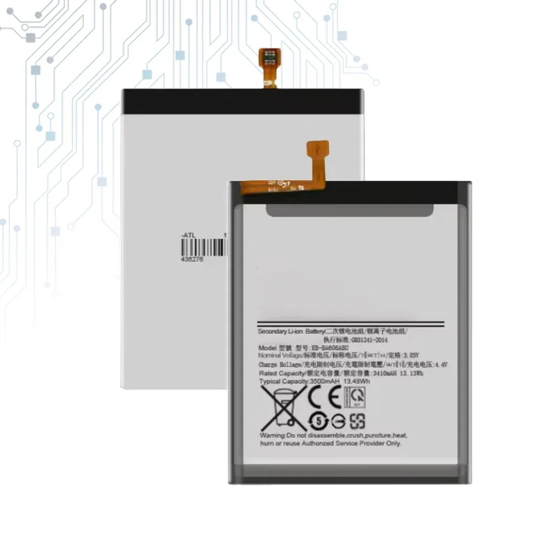 Сменный аккумулятор EB-BA606ABU для Samsung Galaxy A60 SM-A606F/DS SM-A6060 SM-A606F 3500 мАч Портативные