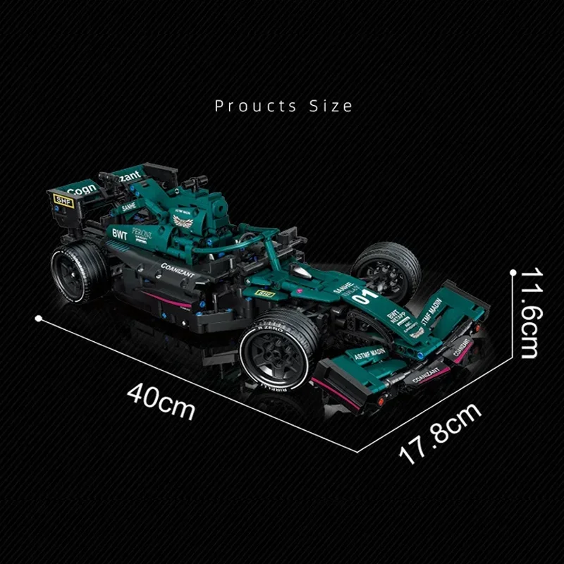 Технический дизайнер F1 42171 1:8 W14 E Performance Модель гоночного автомобиля Строительные
