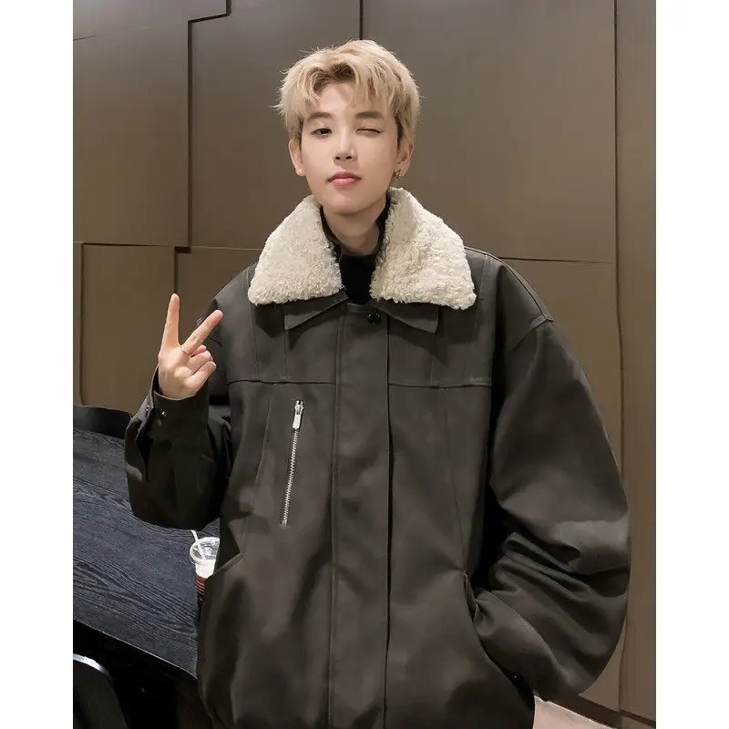 Флисовая летная куртка Maillard Berber мужская на хлопковой подкладке осень-зима 2024