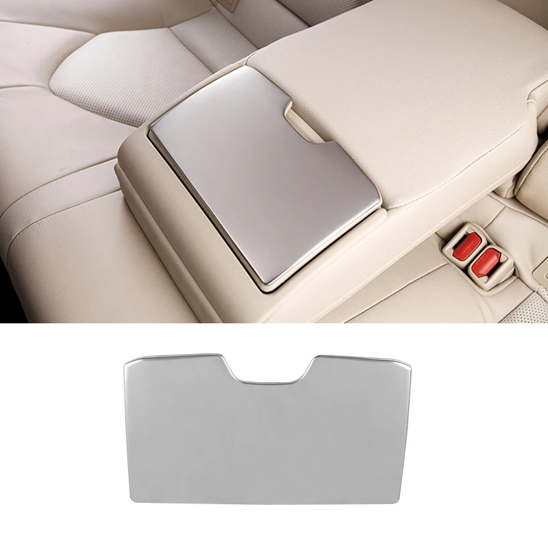 

Автомобильный держатель стакана для воды на заднее сиденье панель Крышка отделка рамка для Toyota Camry XV70 2018-2023 аксессуары для интерьера из нержавеющей стали