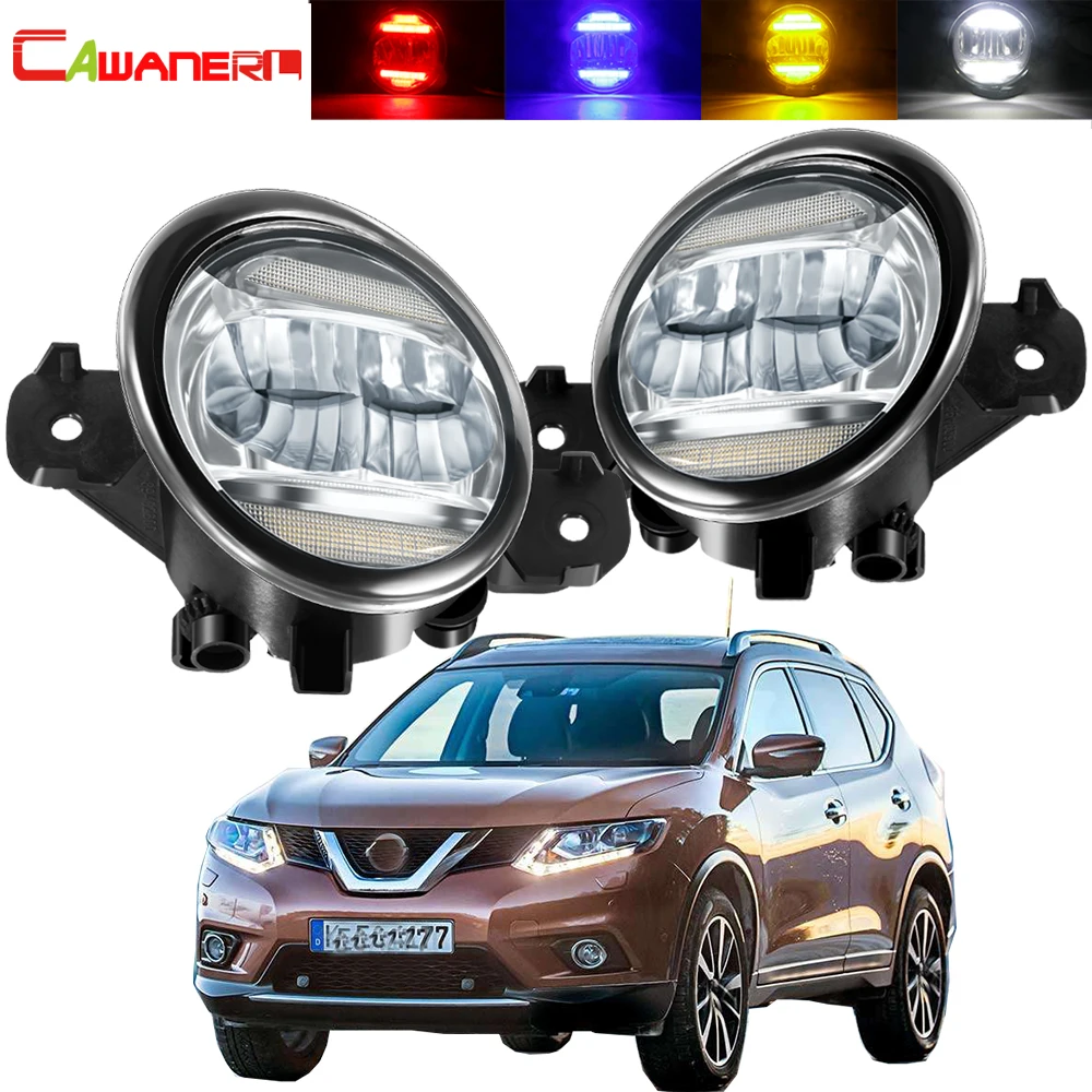 

2 в 1, Автомобильные светодиодные противотуманные фары H11 12 В для Nissan X-Trail Xtrail T32 2014 2015 2016