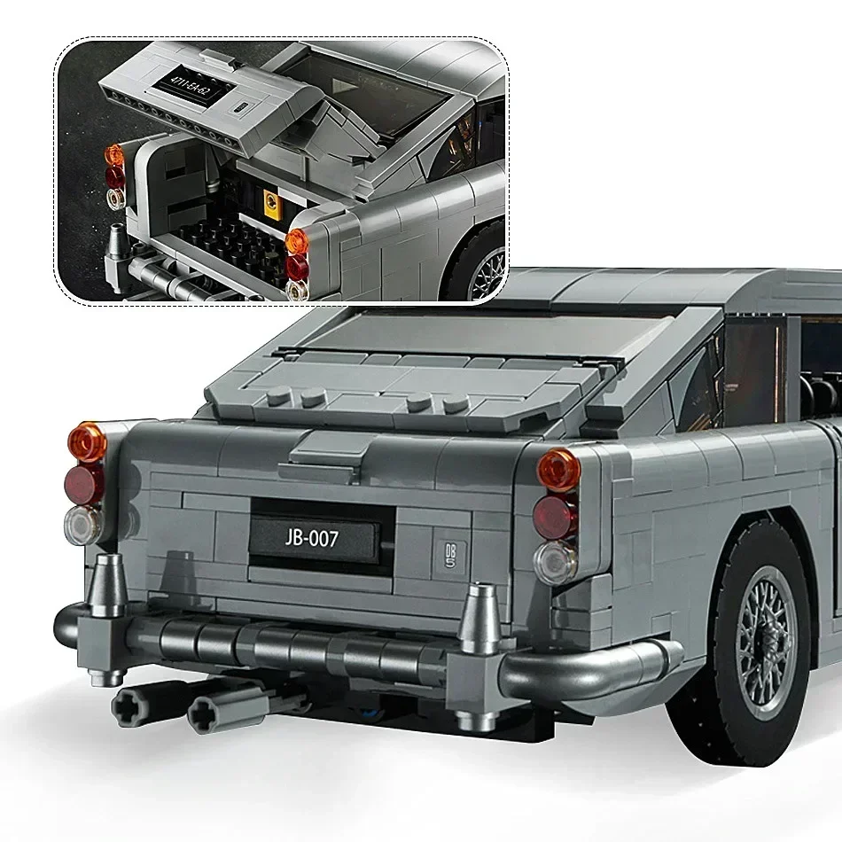 Конструктор James Bond DB5 классический автомобиль модель 007 технический конструктор