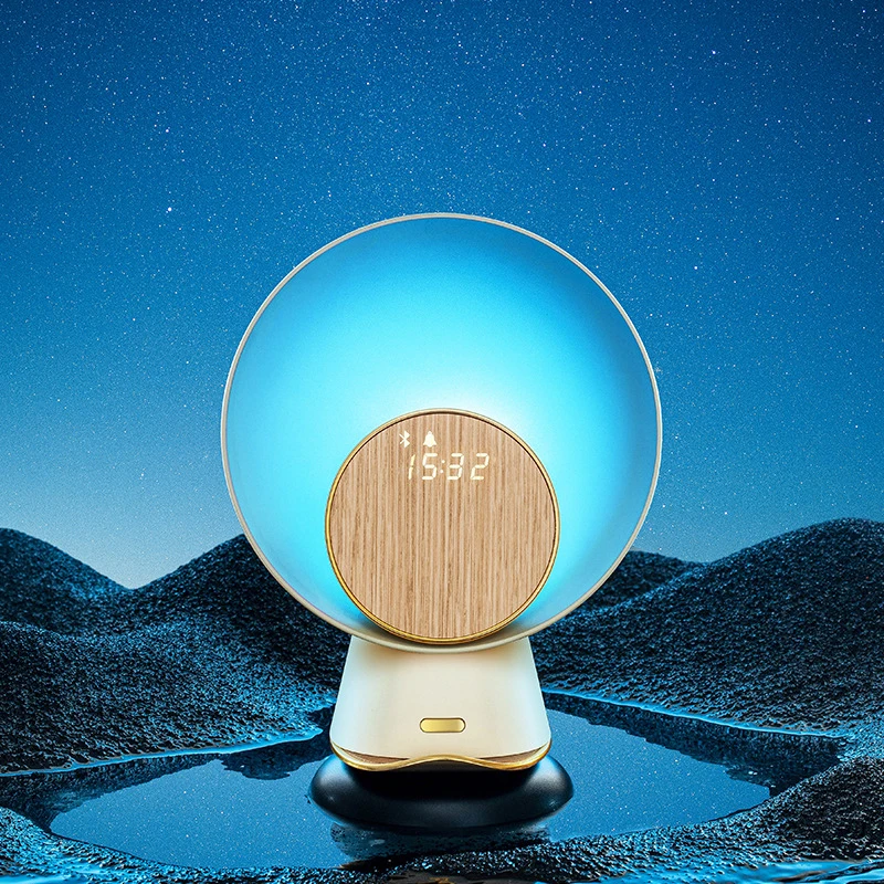 Multifunction Mobile Phone Wireless Charger Funny Bluetooth Speaker Induction Atmosphere