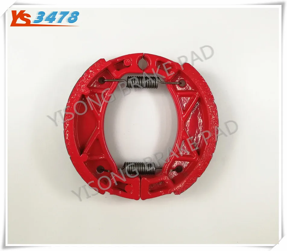 

Motorcycle Brake Skins ZY125 Ling Ying 125 Xunying 125 Rear Brake Skins Drum Brake Soft Skins