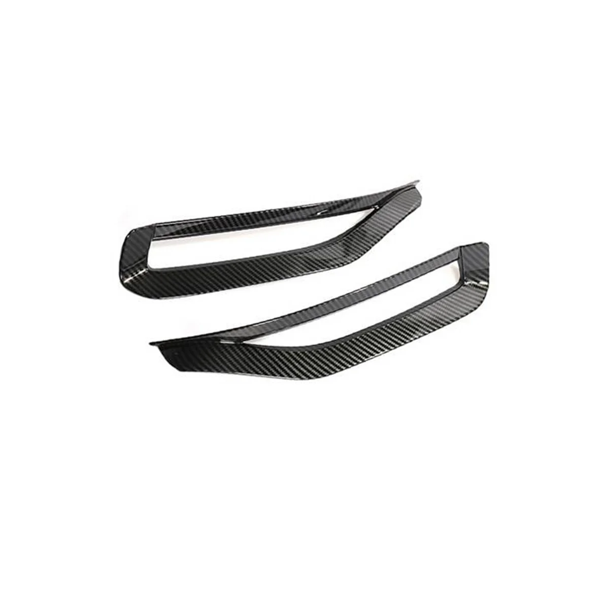 

Car Carbon Fiber Rear Tail Fog Light Lamp Frame Cover Trim for Toyota Corolla Sedan 2019-2020