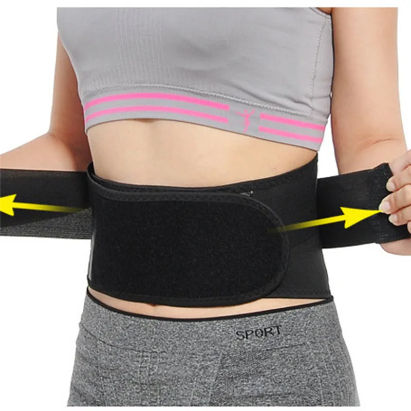 

Adjustable Tourmaline Self-heating Magnetic Therapy Waist Belt Lumbar Support Back Waist Support Brace Double Banded Aja Lumbar