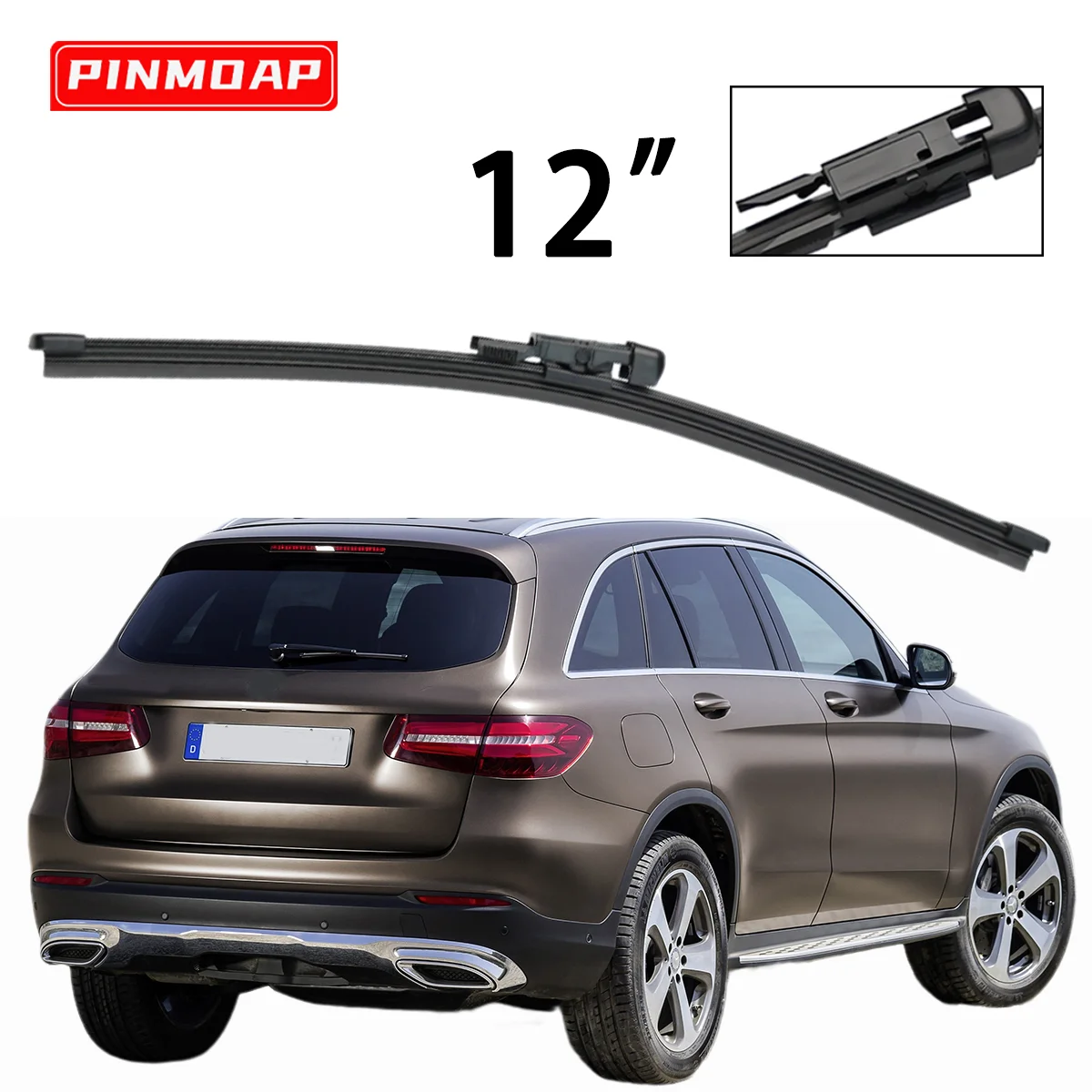 

12-дюймовый Задний Стеклоочиститель Для Mercedes-Benz GLC Class X253 C253 2015-2023, Резиновый, Заднее Расположение