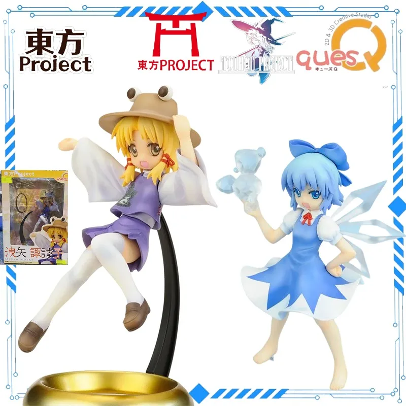 Фото Оригинальная аутентичная фигурка QuesQ из Touhou Project/Мория Сува́ко/Чирно Чируно, масштаб 1/8, готовая модель аниме-куклы, ручная работа, игрушка, статуэтка, подарок. №1
